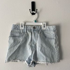 Light blue shorts size small lightly worn